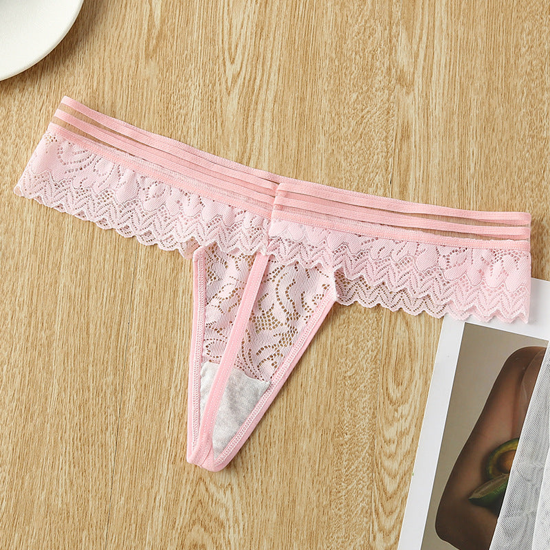 5pack Floral Lace Panty Set