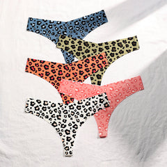 5pack Leopard Panty Set