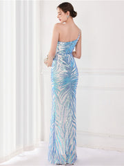 Sequin celebrity party evening dress