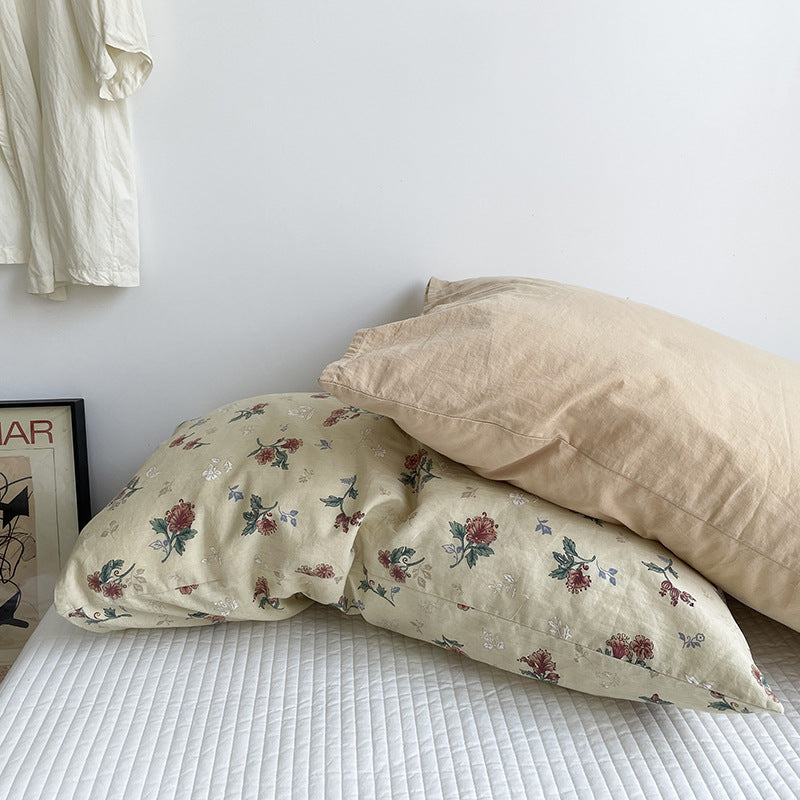 Assorted Washed Cotton Pillowcases (13 Styles)