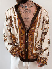 Retro Trendy Long Sleeve Shirt