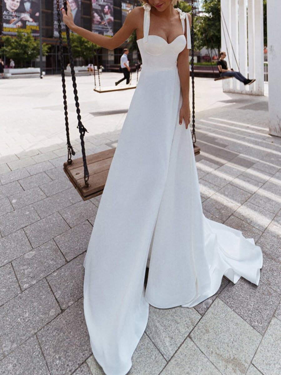 See-through Wedding Dress