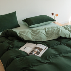 Duo Bedding Set - Forest Green