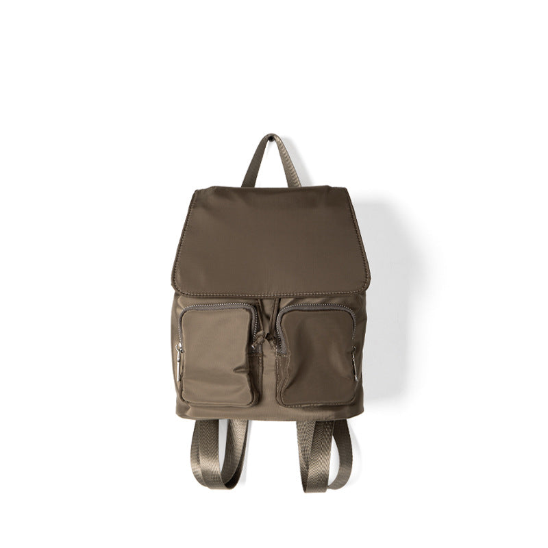 Large capacity casual nylon backpack