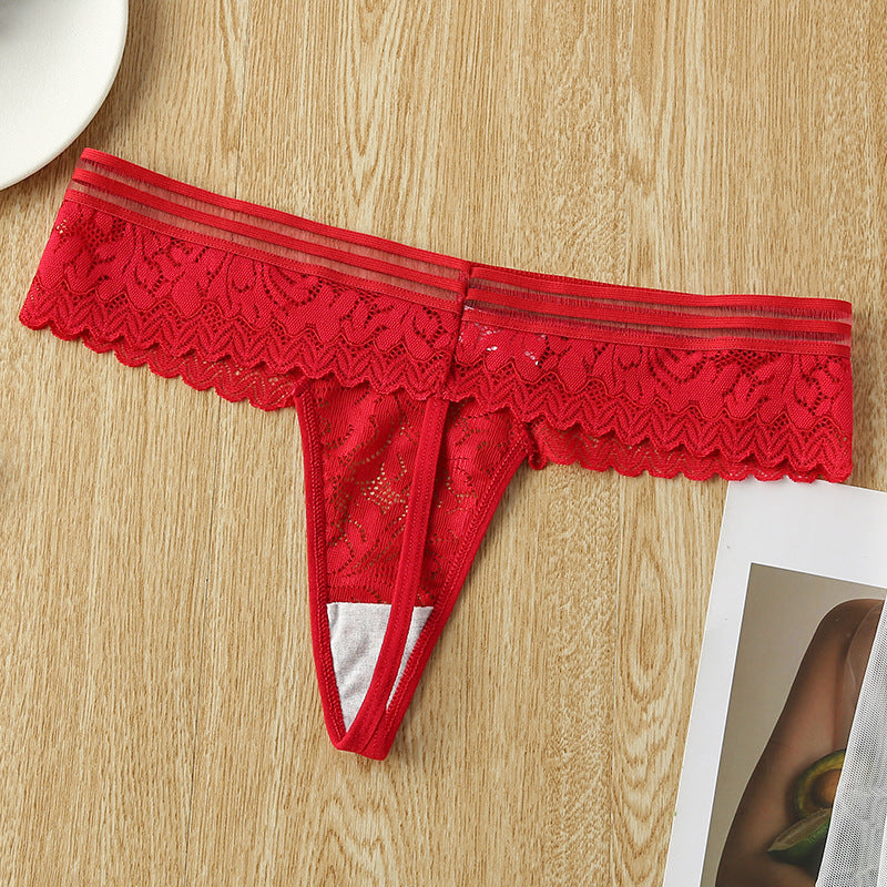 5pack Floral Lace Panty Set