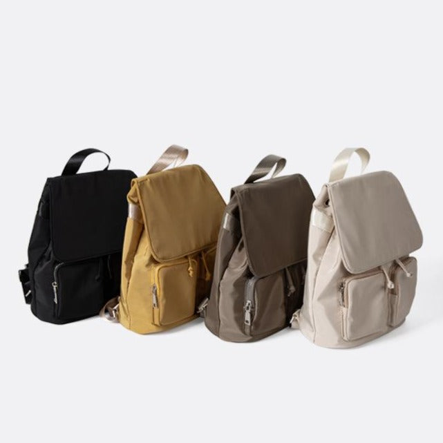 Large capacity casual nylon backpack