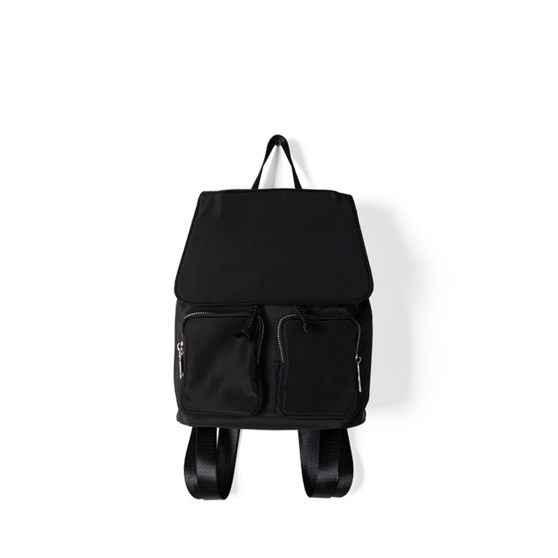 Large capacity casual nylon backpack