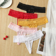 5pack Floral Lace Panty Set