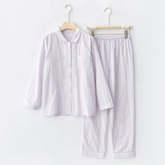 Pijama de manga larga a cuadros vichy (3 colores)