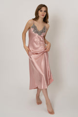 Oriane Nightgown-Pink