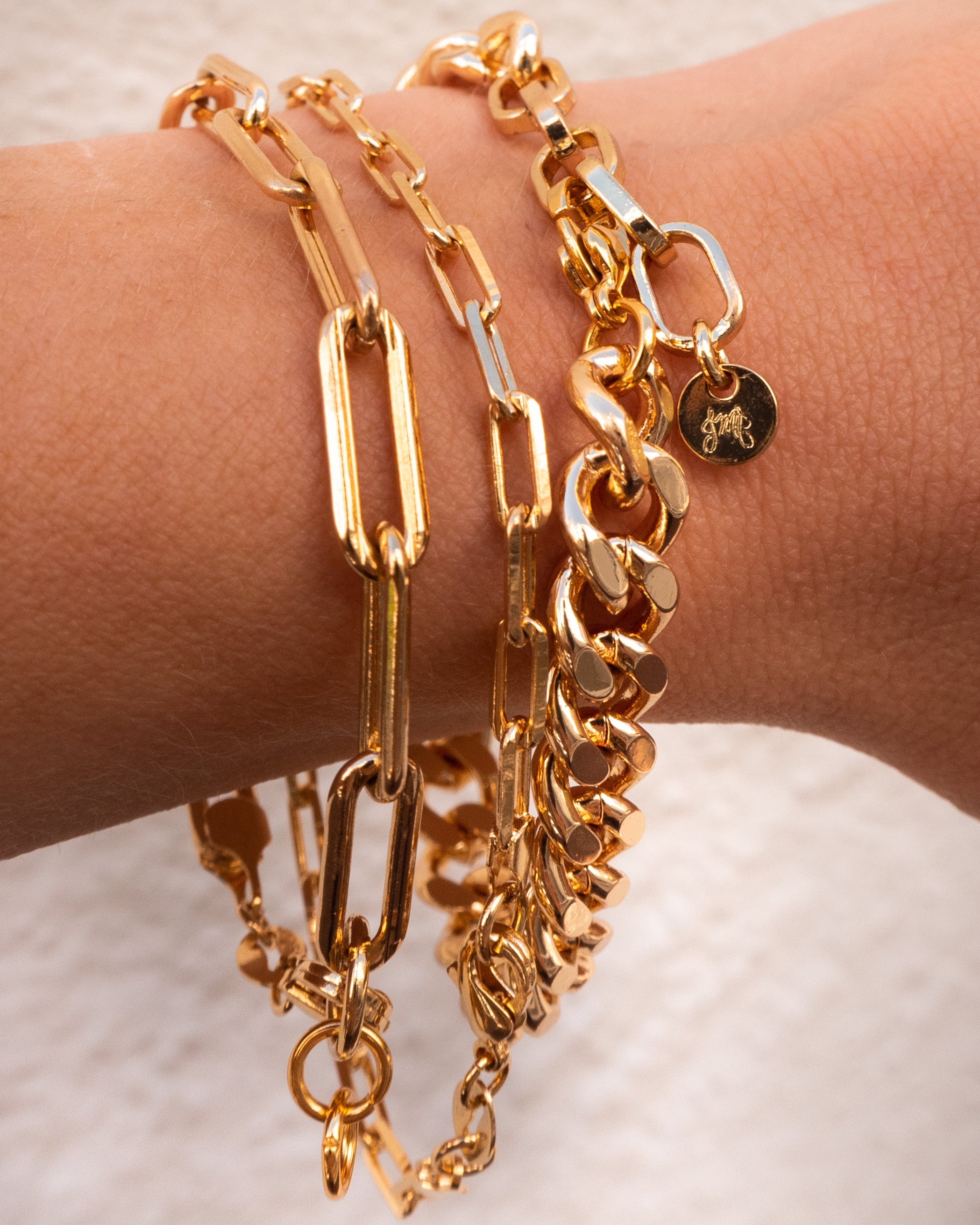 Large Link Bracelet