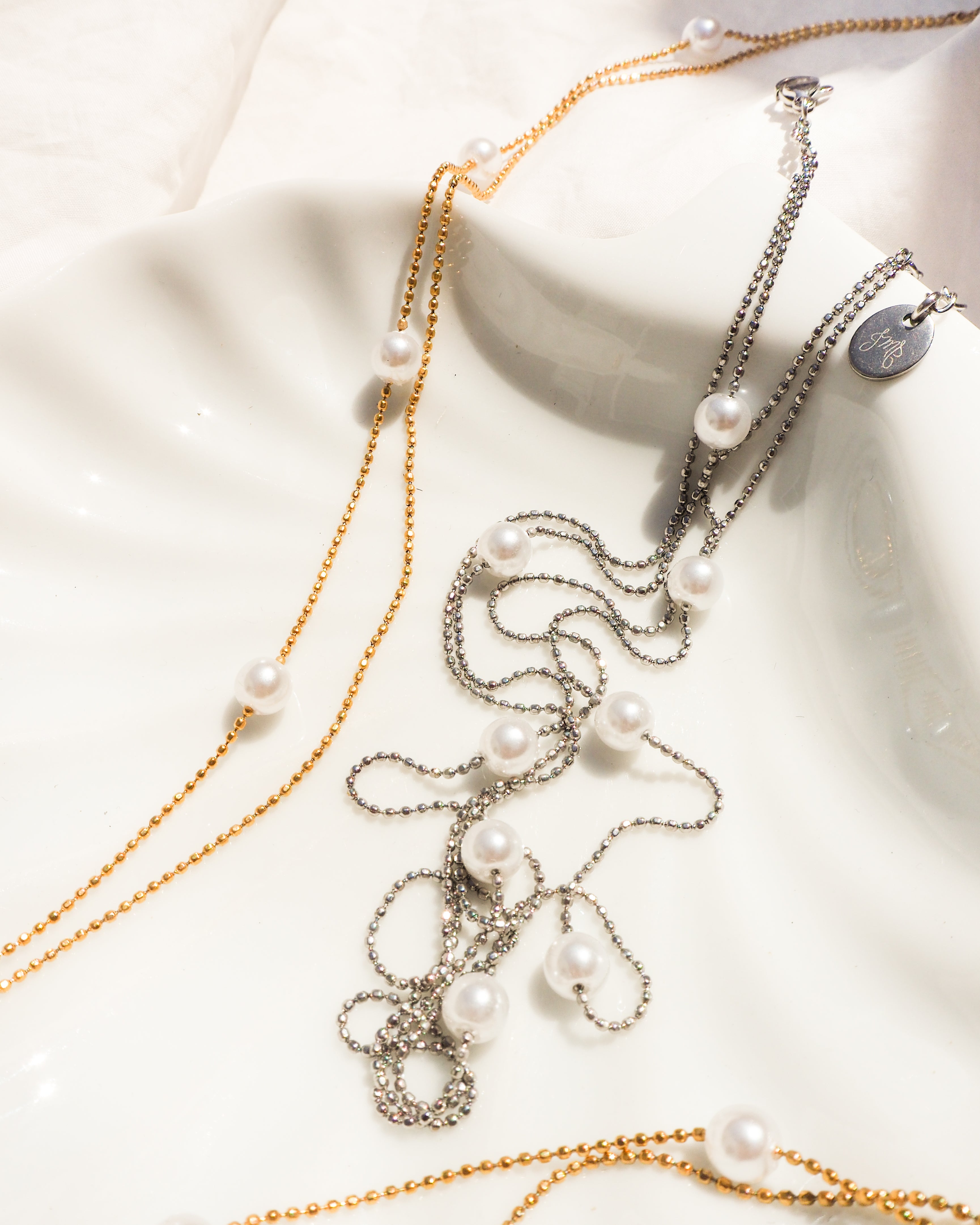 Collar Lana Plata