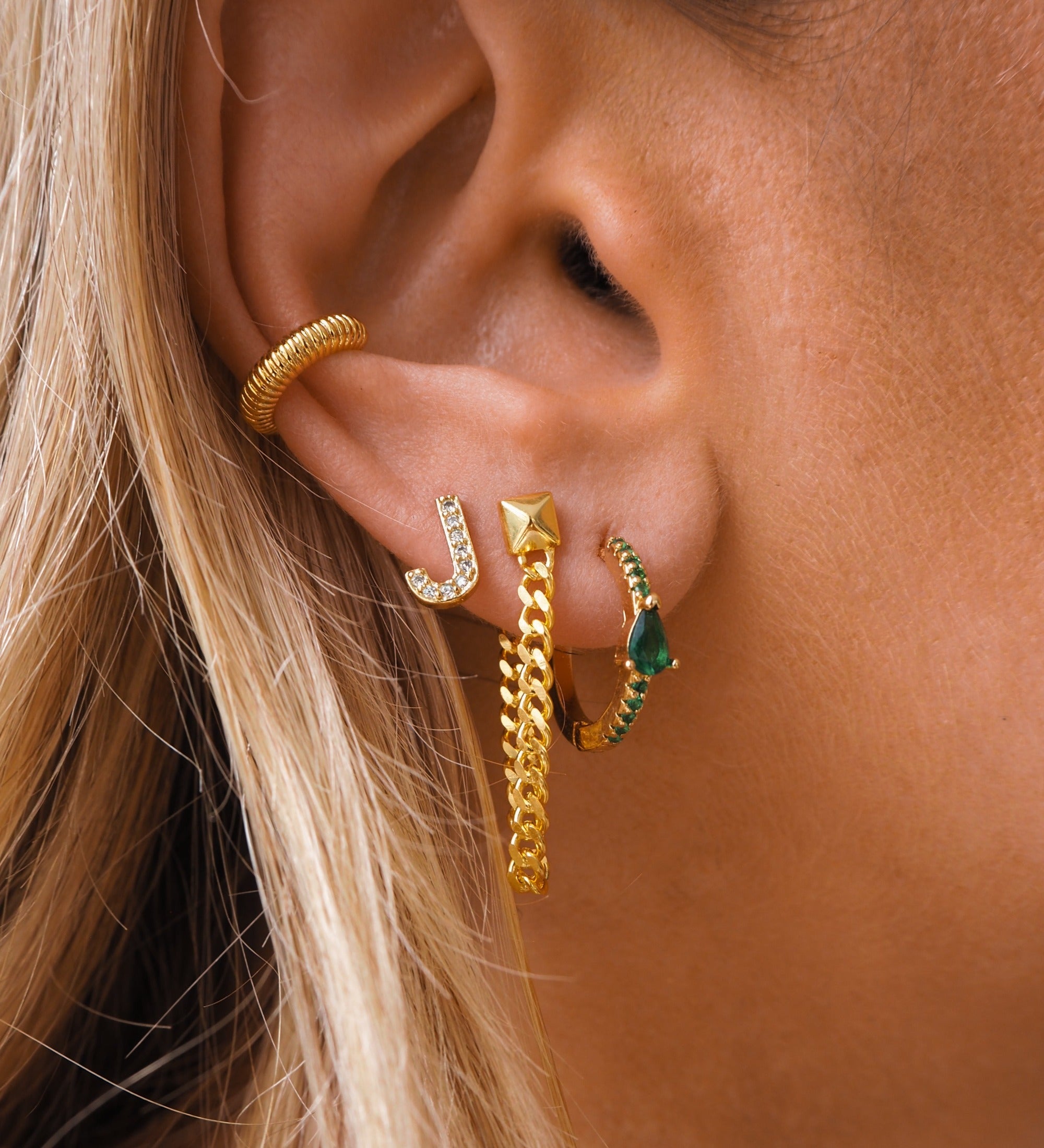Letter Studs