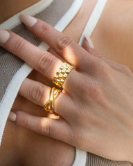 XO Ring Gold