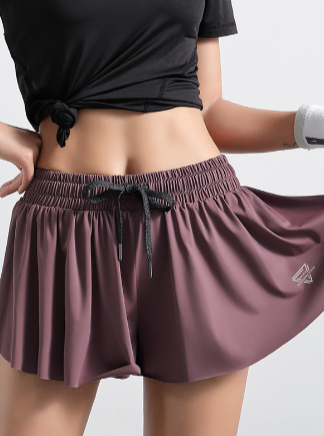 Schnelltrocknende, lockere Culotte 