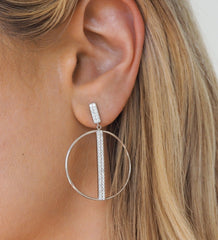 Pendientes Regina Plata