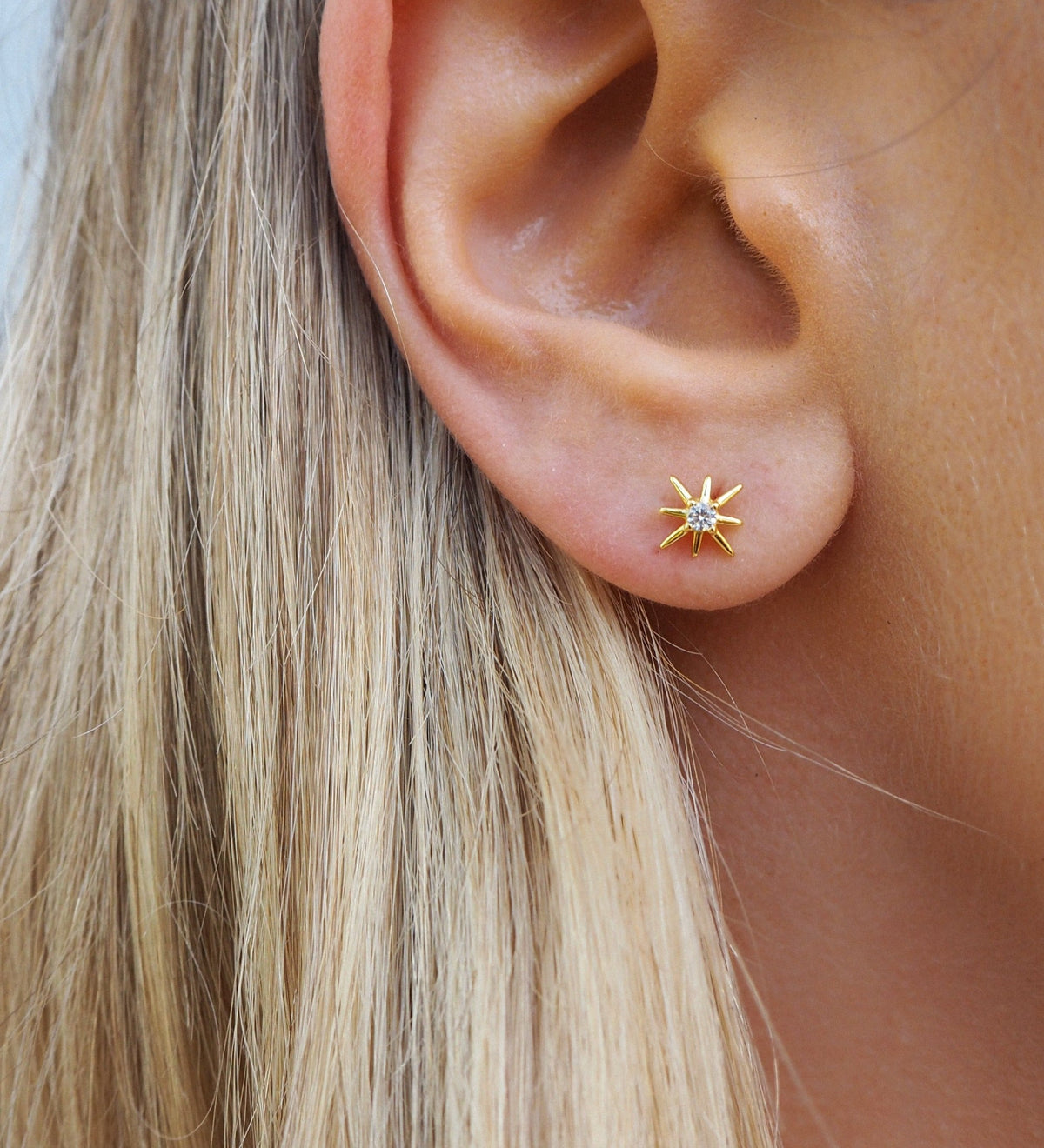 Risa Studs Gold