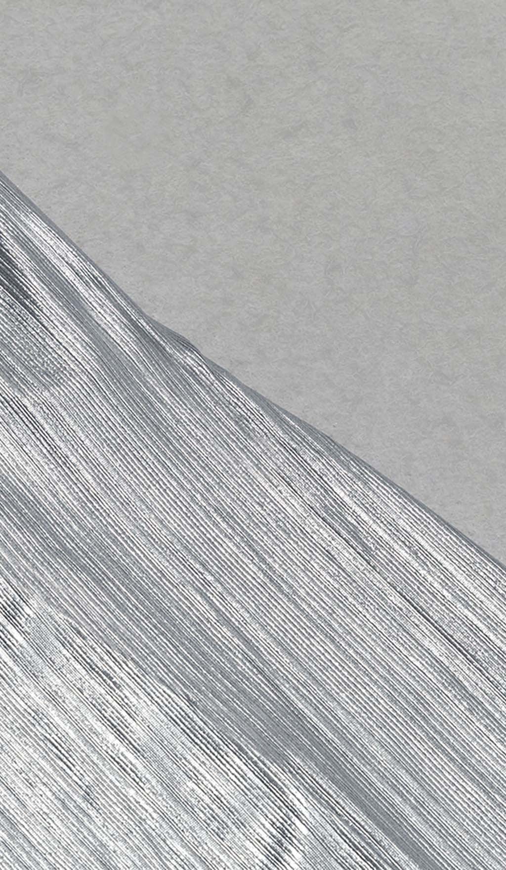 Midikleid mit Riemchenmuster in Metallic-Silber