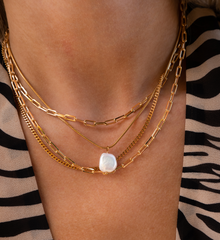 Collar de eslabones pequeños