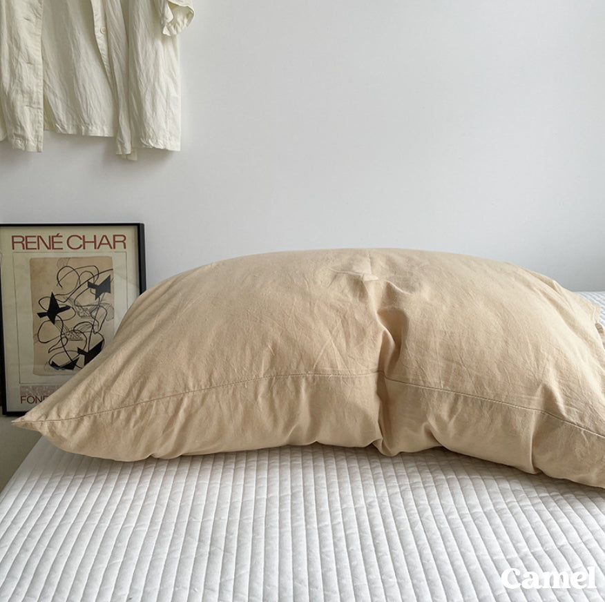 Assorted Washed Cotton Pillowcases (13 Styles)