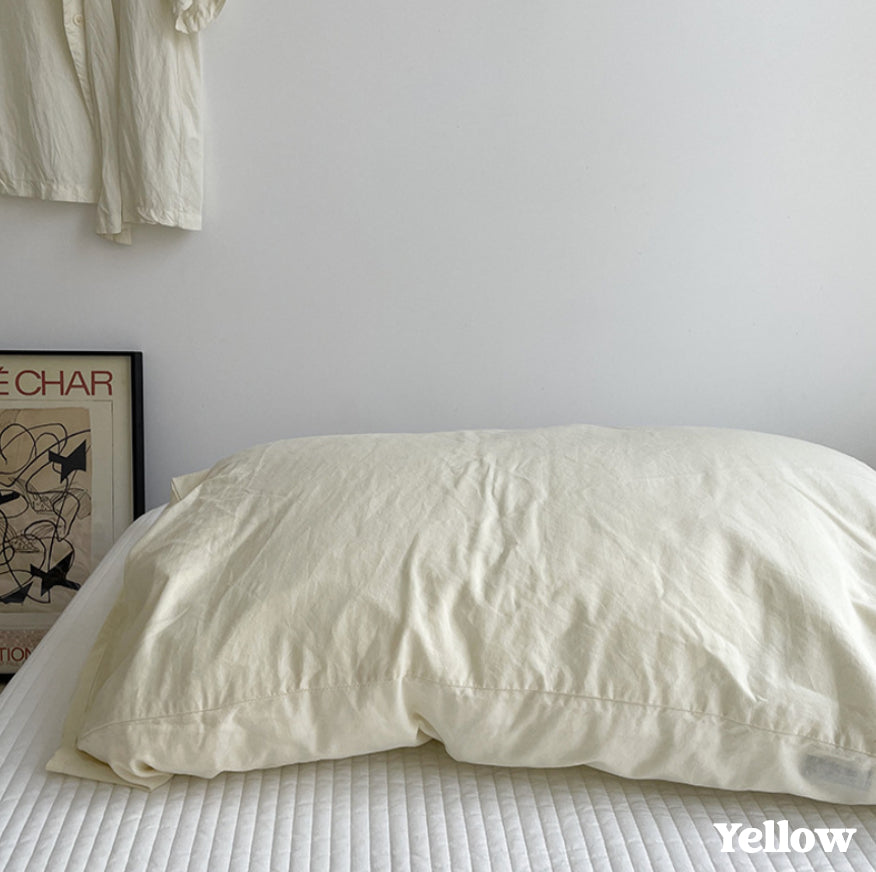 Assorted Washed Cotton Pillowcases (13 Styles)