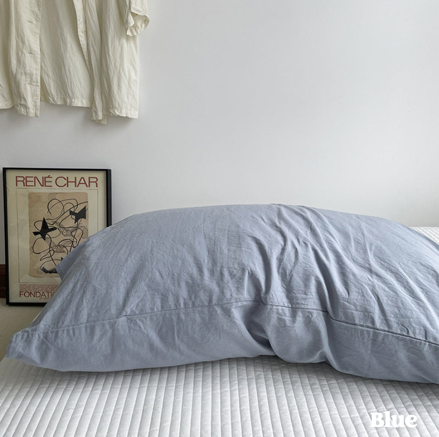 Assorted Washed Cotton Pillowcases (13 Styles)