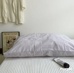 Assorted Washed Cotton Pillowcases (13 Styles)