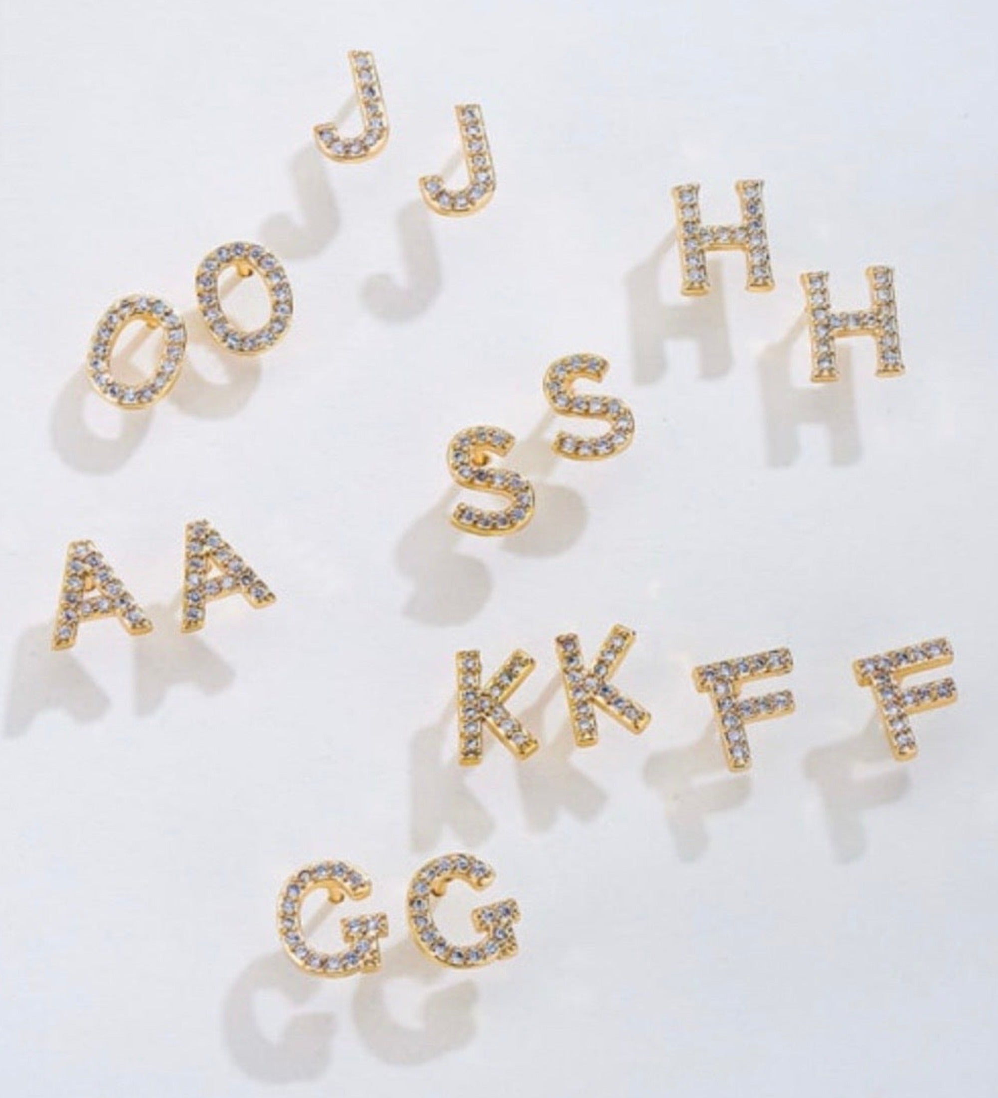 Letter Studs