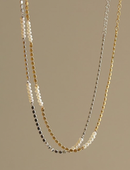 Gargantilla Sienna plateada