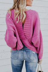 Loose Solid Bandage Sweater