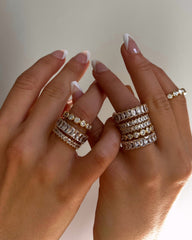 Anillo Scarlett de plata