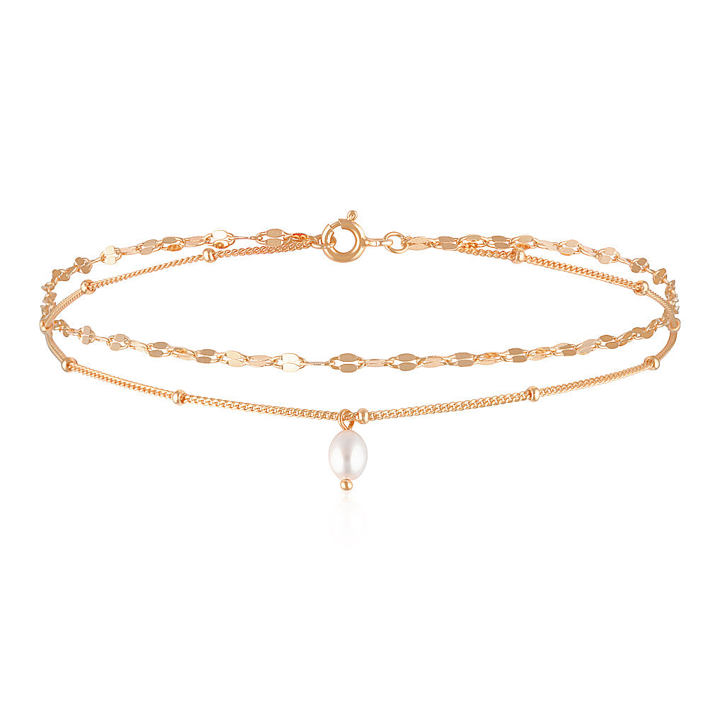 Vivian Anklet Rose Gold