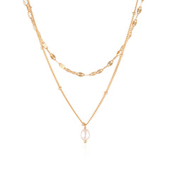 Vivian Necklace Rose Gold