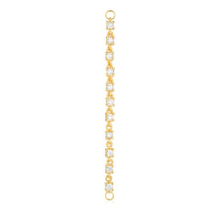 Yan Earring Chain Gold
