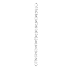 Yan Earring Chain Silver
