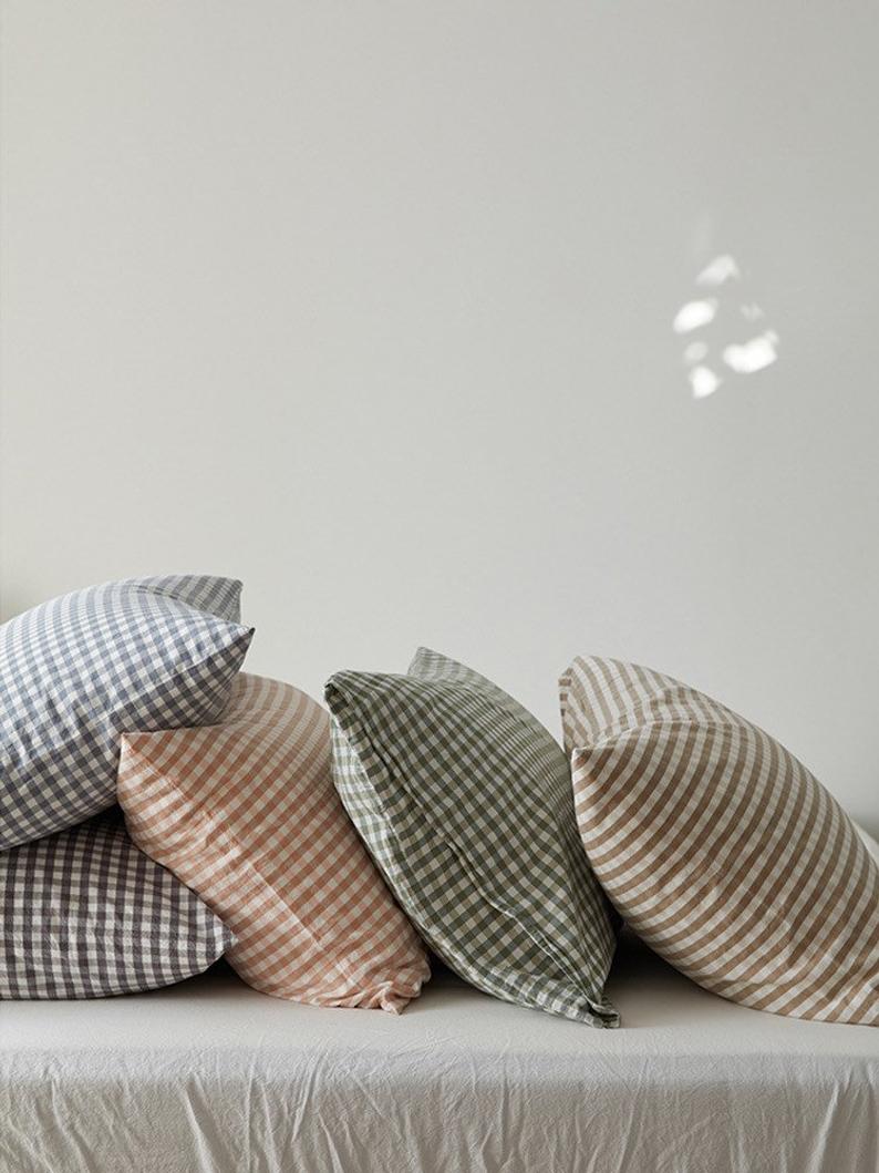 Gingham Pillowcases