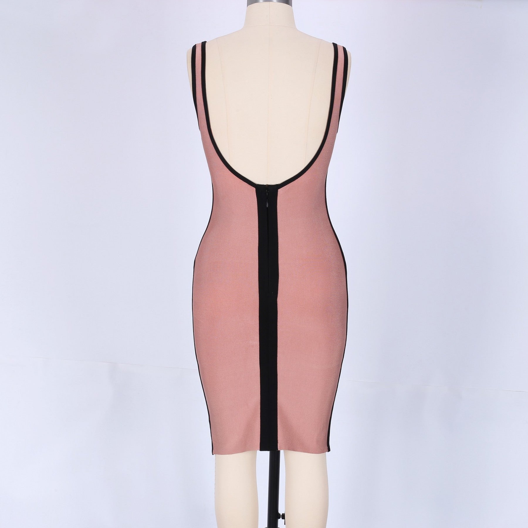 Strappy Sleeveless Mini Bandage Dress HK043