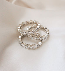 Anillo Scarlett de plata