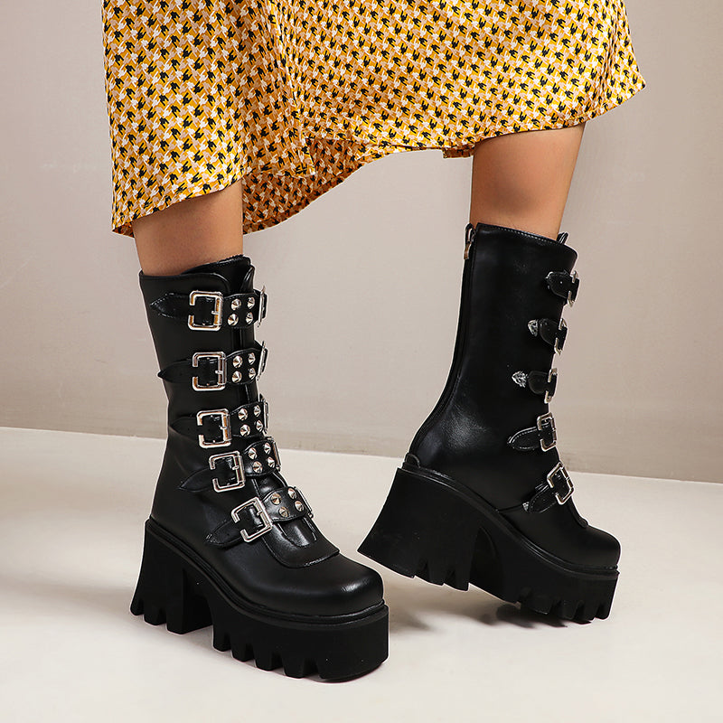 Thor Platform Punk Boots