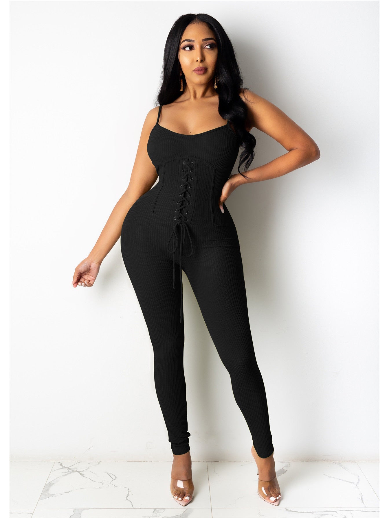 Sling Bondage Jumpsuit