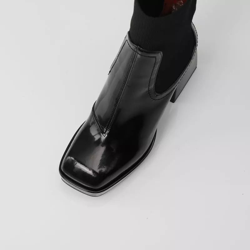 Toby Chunky Heel Chelsea Boots