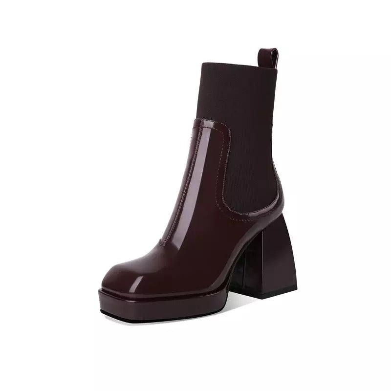 Toby Chunky Heel Chelsea Boots