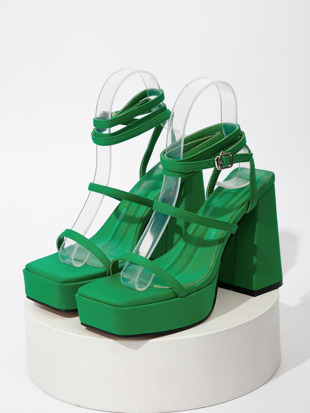 Ultra High Heel Platform Sandals