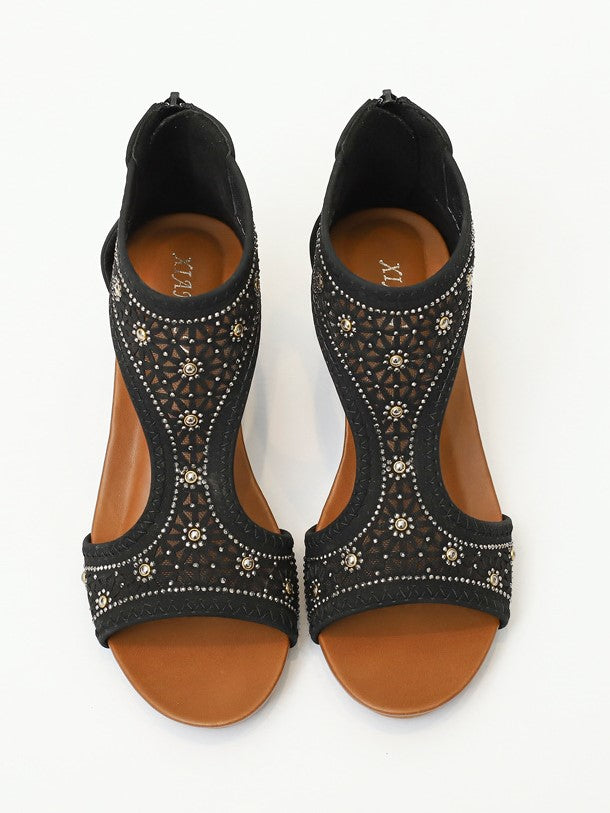Bohemian Wedge Sandals