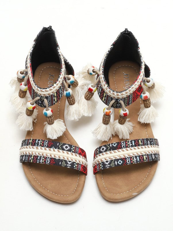 Sandalias romanas bohemias 