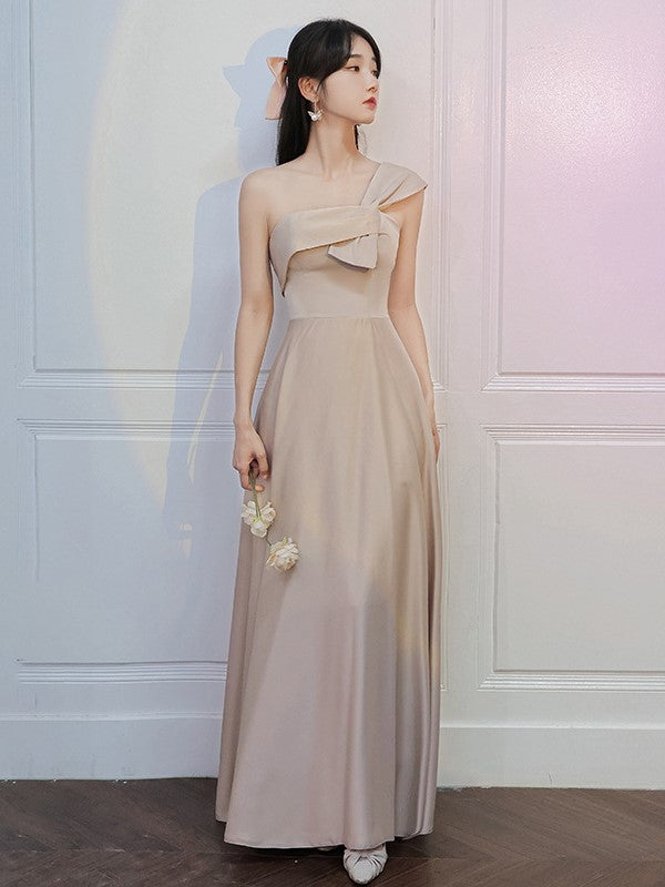 Premium Niche Satin Evening Dress Bridesmaid Dress