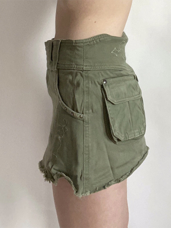 Hip A-line Skirt