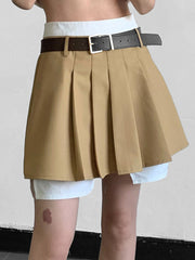 Anti-glare Slim Waist Skirt