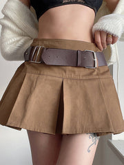 High Waist Slim Casual Skirt