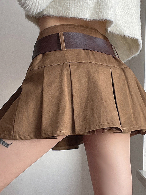 High Waist Slim Casual Skirt